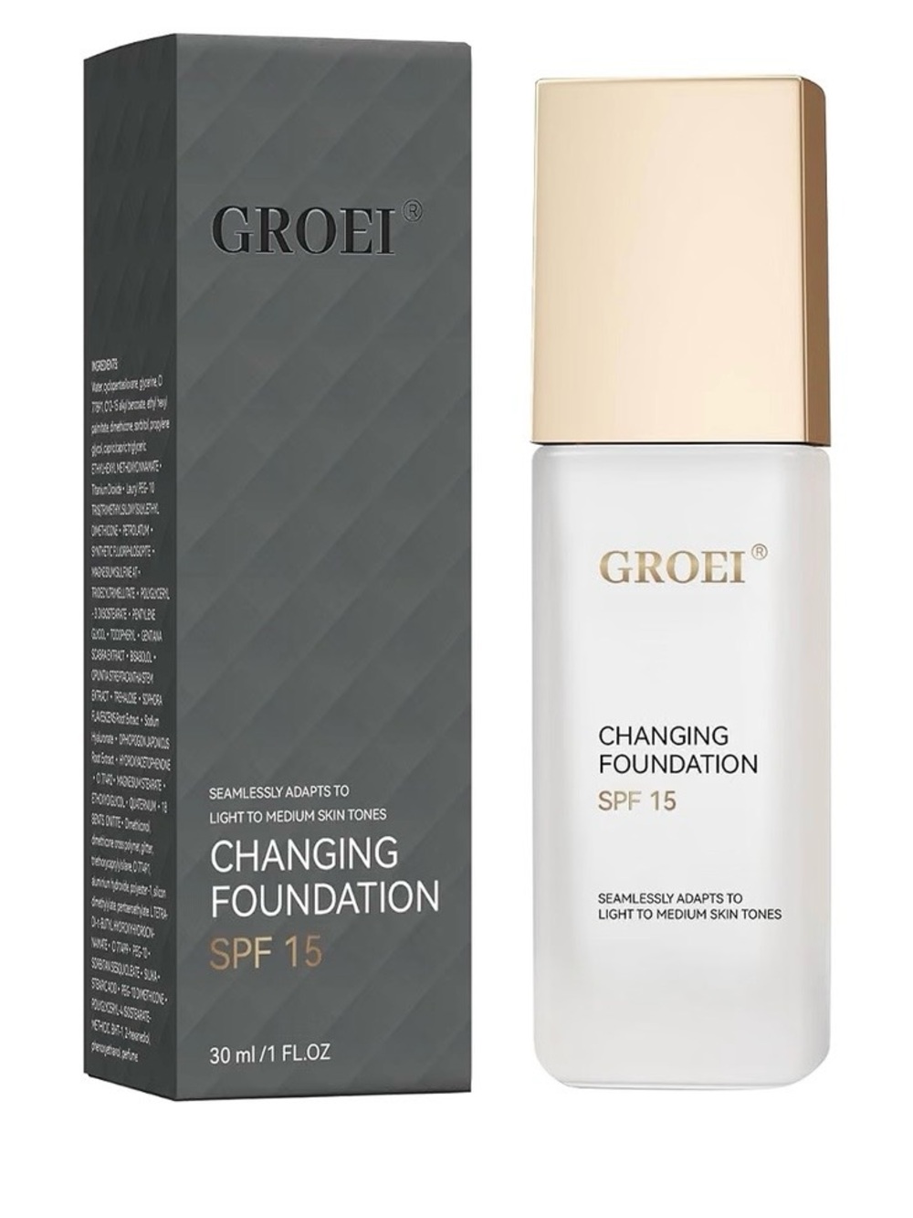 GROEI Changing Foundation SPF 15 – Exp 02/28